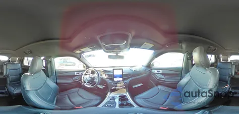 2020 Ford Explorer St z USA, uszkodzony, nr VIN 1FM5K8GCXLGC79351